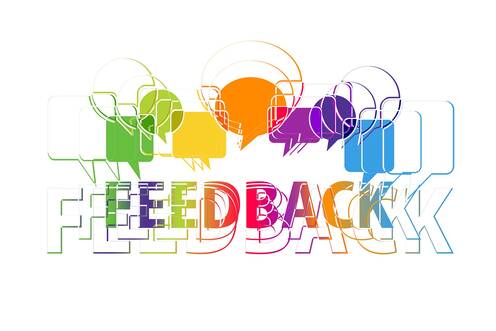 Feedback-Sprechblasen